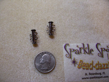 Slide 2 STRAND GUNMETAL BLACK OXIDE Clasp Slide 2 STRAND GUNMETAL BLACK OXIDE Clasp