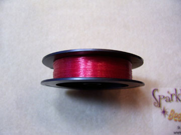 BRICK RED COLORED Beading Thread 6lb 50 yd BRICK RED COLORED Beading Thread 6lb 50 yd
