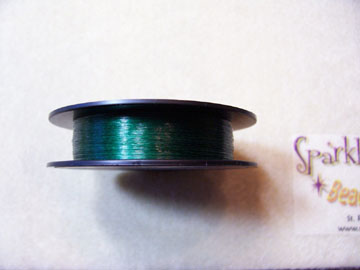 EVERGREEN COLORED Beading Thread 6lb 50 yd EVERGREEN COLORED Beading Thread 6lb 50 yd