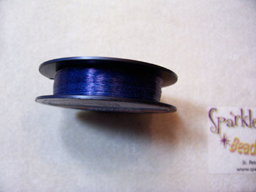 *NEW! MIDNIGHT BLUE COLORED Beading Thread 6lb 50 yd *NEW! MIDNIGHT BLUE COLORED Beading Thread 6lb 50 yd