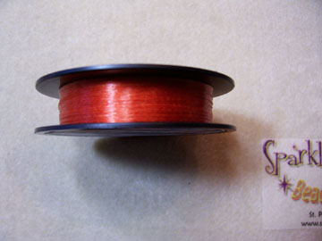 *NEW! PAPRIKA COLORED Beading Thread 6lb 50 yd *NEW! PAPRIKA COLORED Beading Thread 6lb 50 yd