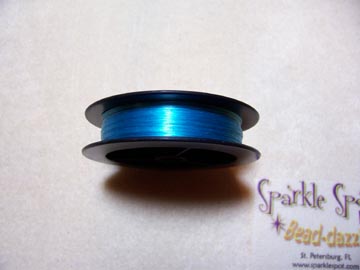 TEAL COLORED Beading Thread 6lb 50 yd