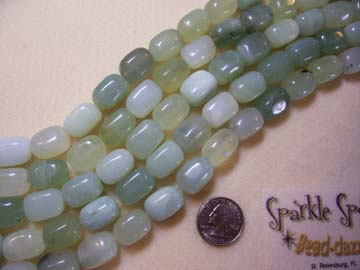 Lt Green JADEITE Rectangle Nuggets 18mm Lt Green JADEITE Rectangle Nuggets 18mm