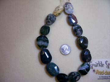 OCEAN ORBICULAR JASPER Faceted Focals OCEAN ORBICULAR JASPER Faceted Focals
