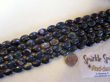 OOLITIC Volcano JASPER Oval 18mm OOLITIC Volcano JASPER Oval 18mm