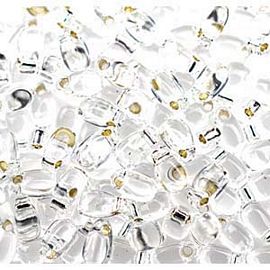 CRYSTAL SILVER LINED Miyuki Long Drop Bead CRYSTAL SILVER LINED Miyuki Long Drop Bead