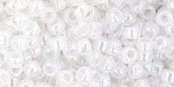 SNOWFLAKE CEYLON Toho #1 Bugle 3mm SNOWFLAKE CEYLON Toho #1 Bugle 3mm