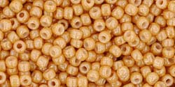 BEIGE DARK LUSTER OPAQUE Toho TRIANGLE Seed Beads Sz 11 BEIGE DARK LUSTER OPAQUE Toho TRIANGLE Seed Beads Sz 11