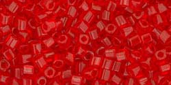 SIAM RUBY TRANS Toho Cube Square 1.5mm SIAM RUBY TRANS Toho Cube Square 1.5mm