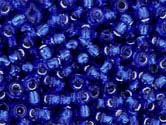 SAPPHIRE DK SILVER LINED Toho Round Sz 6 SAPPHIRE DK SILVER LINED Toho Round Sz 6