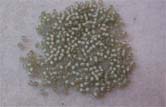 BLACK DIAMOND FROSTED ORANGE CREAM LINED Toho Round Sz 8 BLACK DIAMOND FROSTED ORANGE CREAM LINED Toho Round Sz 8