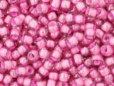 AMETHYST LT PINK LINED Toho Round Sz 8 AMETHYST LT PINK LINED Toho Round Sz 8