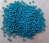 TURQUOISE MATTE GALVANIZED PERMANENT FINISH Toho Round Sz 8 TURQUOISE MATTE GALVANIZED PERMANENT FINISH Toho Round Sz 8
