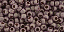 ROSALINE OPQ LUSTERED FROSTED HYBRID Toho Round Sz 8 ROSALINE OPQ LUSTERED FROSTED HYBRID Toho Round Sz 8